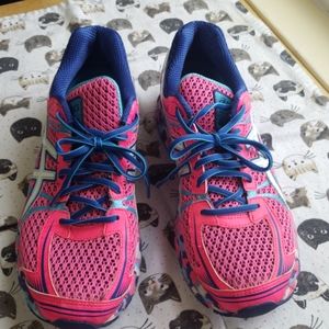 Fun Asics multi-color sneaker size 9.5